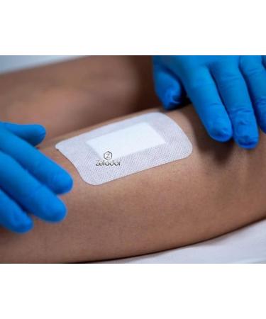 Moderex Sterile Adhesive Island Dressing with Absorbent Cotton Pad 9x15cm x 25 - Pack of 25 - Buy Online on GoSupps.com