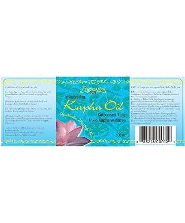 Padmashri Naturals Invigorating kapha ayurvedic massage Oil 100ml - Buy Online on GoSupps.com
