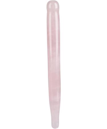 Jauarta 1PC Pink Stone Carving Polished Crystal Massage Wand for Health & Relaxation - International Shipping - Buy Online on GoSupps.com