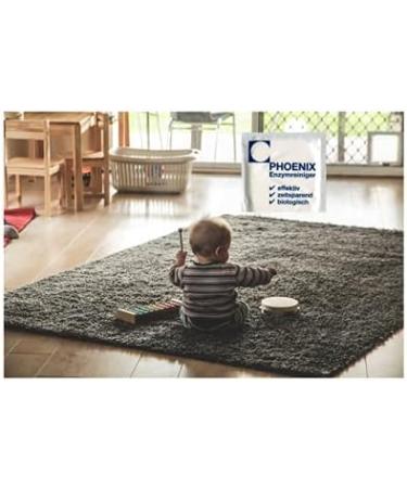 Phoenix Enzyme Carpet Cleaner - 2 x 20g | Stain Remover for Carpets & Curtains - 2.0-3.0L Seal Bag - Buy Online on GoSupps.com