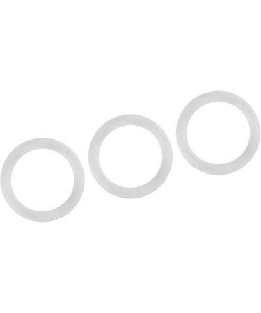 Alomejor Baby Pacifier O-Rings - 20pcs Silicone Safe Dummy Clips & Adapter Holder for Babies | Transparent Durable & Secure - Buy Online on GoSupps.com