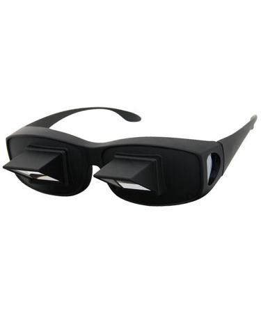 Prism Fit-over lazy glasses night time bed prism reading glasses