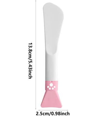 Face Clay Brush Silicone Face Maask Brush Face Maask Spatula Facial Brush Soft Face Maask Applicator Tools for Facial Mud Clay Maask and Modeling Maask Silicone brush white - Buy Online on GoSupps.com