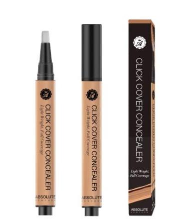 Absolute New York Click Cover Concealer - Medium Pink | Full Coverage Concealer - Buy Online on GoSupps.com