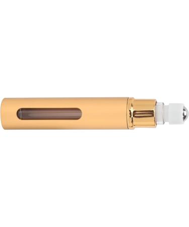 Cryfokt Refillable Perfume Bottle 10ml Empty Roll On Bottle Visible for Fragrances for Parties for Essential Oils for Gym (Gold) - Buy Online on GoSupps.com