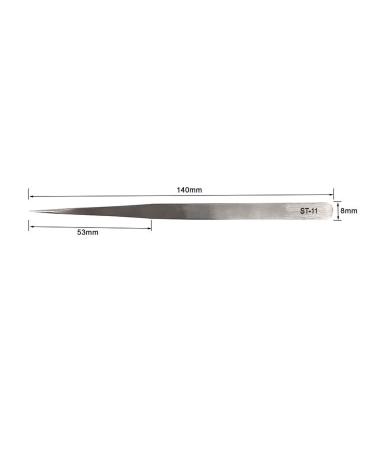 Buy Vetus ST-11 Eyelash Tweezers | P-Beauty Cosmetic Accessories for Individual & Volume Extensions | Includes Protective Cap - Buy Online on GoSupps.com