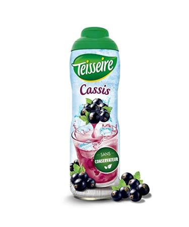 TEISSEIRE - Blackcurrant Syrup 60Cl - Set of 3 - Free Shipping
