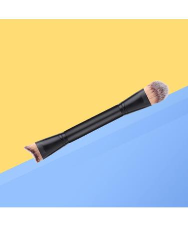 DOITOOL Poweder Brush Dual Ended Brush Cosmetics Brush Makeup Brush Eye Shadow Brush Wooden Handle - Buy Online on GoSupps.com