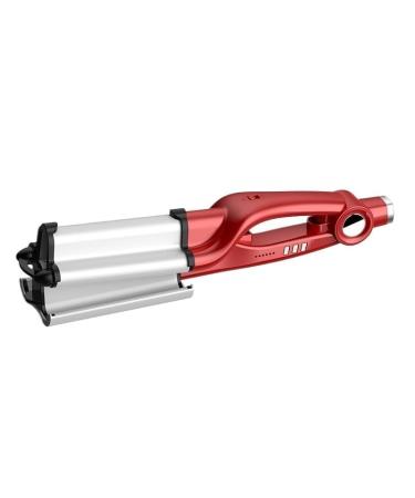 Effortless Hair Curler for Beautiful Hairstyles - Create Perfect Curls with Ease(Red UK) UK Red