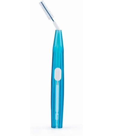 10 Set Push-Pull Interdental Brushes - Dental Floss Toothpick Oral Care (Blue) | International Shipping Available - Buy Online on GoSupps.com