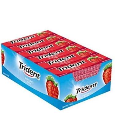 TRIDENT STRAWBERRY LAMINAS (24 X 13 5 gr)