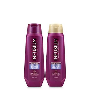 Infusium Moisturize & Replenish Shampoo and Conditioner Set - 13.5oz Each - Buy Online on GoSupps.com