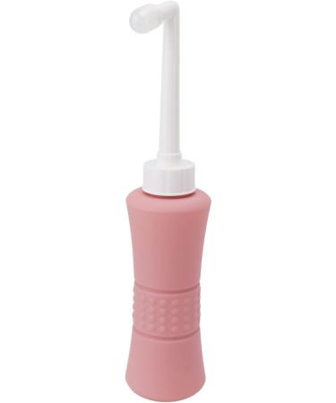 Vaginal Shower Bidet 500ml | Elbow Toilet Bidet & Bathroom Cleaner | Pink - Buy Online on GoSupps.com