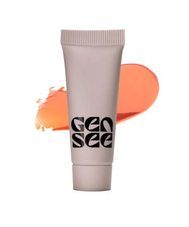 Gen See Clean Sheen Cheek + Lip Color - Apricot02