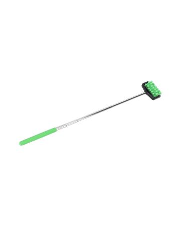 Angrek Extendable Back Scratcher & Roller Massager for Sore Muscles - Telescopic Relief Tool for Men & Women (Green) - International Shipping - Buy Online on GoSupps.com