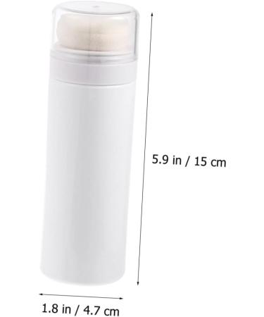 GAFOKI Baby Powder Lotion Travel Containers Set - 6 Pcs | Infant Powder Storage Bottles | Talcum Powder Holder | Travel Makeup Bottles - White & Red - Buy Online on GoSupps.com