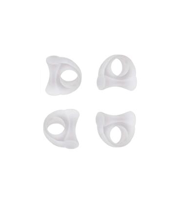 Feifanshop Gel Toe Spreader 4x Transparent Silicone Toe Extensor for Bunion Correction & Toe Alignment - Buy Online on GoSupps.com