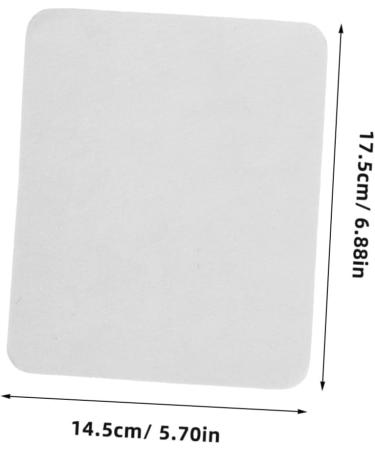 FOMIYES 20pcs Glasses Cleaning Cloths - Compact Eyeglass Wipes & Soft Glasses Cleaner - Grey Microfiber for Effective Lens Care (17.5x14.5cm - Buy Online on GoSupps.com