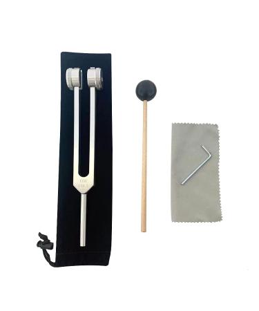 OM 136.1 Hz Tuning Forks for Healing Chakra Tuning Forks Weighted Angel Tuning Forks Medical Sonic Slider Tuning Fork 136.1hz Frequency Generator for Healing Yoga