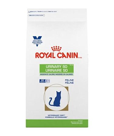 Royal Canin Veterinary Diet Urinary SO Moderate Calorie Dry Cat Food 3.3-lb bag