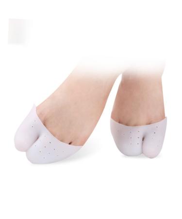 PLAFOPE 2 Pairs Toe Sleeves Shoe Covers for Big Toe Protection - Pointe Cushion Toe Protector with Hole - Buy Online on GoSupps.com
