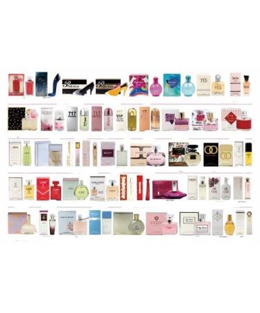 Fragance Wholesale Outlet 20 pcs in lot 3.4 fl oz. Perfume por Mayoreo Inspired