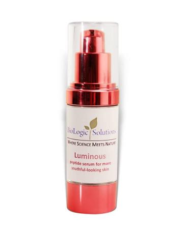 Luminous Peptide Serum reduces the appearance of wrinkles evens skin tone and reduces discoloration and other signs of aging