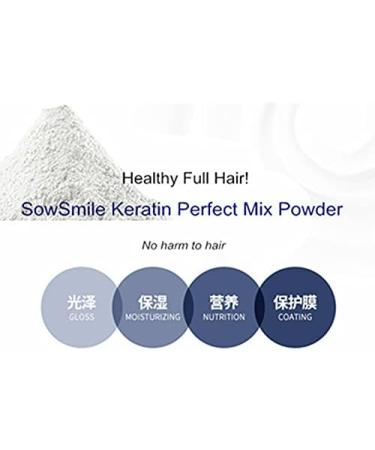 SowSmile Keratin Collagen Silk Hair Scalp Care Lengthen Vitamins Serum Treatment Perfect Mix Powder BCCA - Buy Online on GoSupps.com