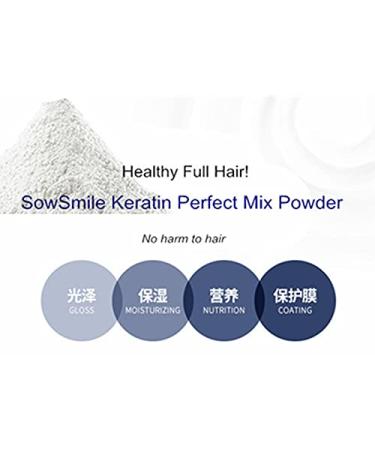SowSmile 100% Keratin Collagen Silk Hair Serum Powder - Natural Moisturizing & Repair Treatment for Scalp Care International Shipping Available - Buy Online on GoSupps.com