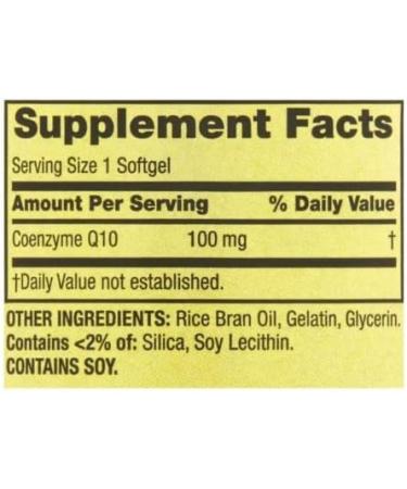 Buy 4 Top Care Rapid-Release CoQ10 100 mg - 30 Count Dietary Supplement | Fast International Shipping - Buy Online on GoSupps.com