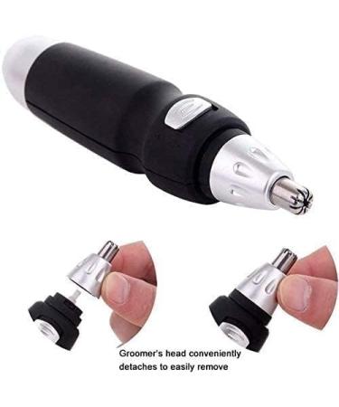 Ear and Nose Hair Trimmer for Men & Women - Waterproof Battery-Operated Clipper with 360 Rotating Cutter Head - Easy Clean Facial Hair Remover - Buy Online on GoSupps.com