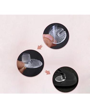 5 Pairs Silicone Gel Thong Sandal Toe Protectors - Clear Flip Flop Gel Pads for Men & Women - Buy Online on GoSupps.com