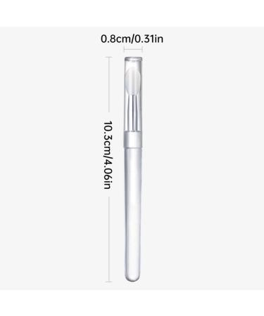 Silicone Lip Brushes - Portable Lipstick Applicator Wands & Mini Lip Scrub Brush (4PCS) for Perfect Lips | Shop Internationally - Buy Online on GoSupps.com
