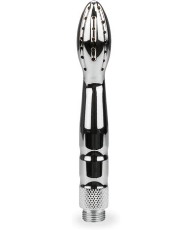 LOVE AND VIBES Silver Shower Cannula for Anal Enema Solution - Premium Quality | International Shipping - Buy Online on GoSupps.com