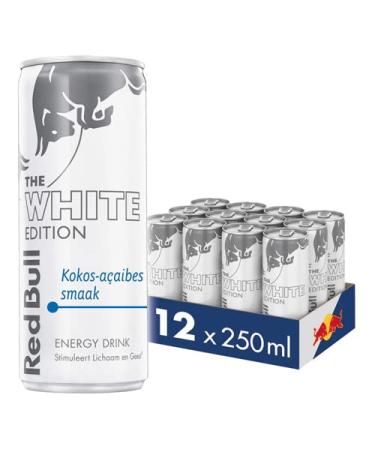 Red Bull – Lot de 24 canettes Summer Edition de 0,25 l chacune, édition originale Cocos