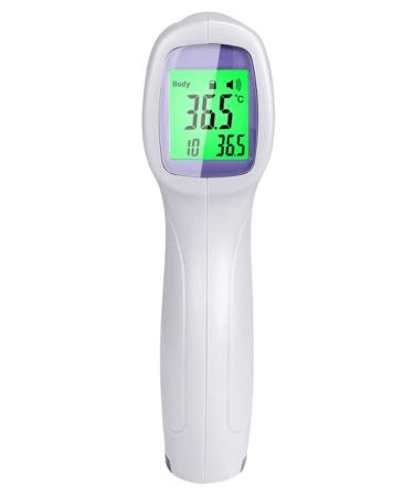Premium Infrared Thermometer for Babies & Adults | Contactless LCD Display Accurate Measurement & Fever Alarm - International Shipping - Buy Online on GoSupps.com