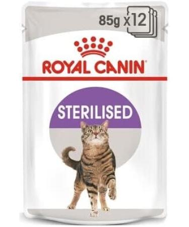 Royal Canin Sterilised Care in Jelly Adult Wet Cat Food 85g (Pack of 12) Variety 1.05 kg (Pack of 1) - Buy Online on GoSupps.com