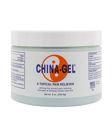China-Gel Topical Pain Reliever Cream - Herbal Therapeutic Massage Cream to Help Sooth Away Muscle and Joint Discomfort, Mint Green, 8 oz Jar 8 Ounce (Pack of 1) - Buy Online on GoSupps.com