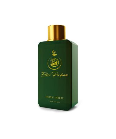 TRIPLE THREAT Extrait De Parfum 100ML Perfume I Luxury Niche Perfume Made In UAE I Higher Oil Concentration for Increased Potency & Longevity - Buy Online on GoSupps.com