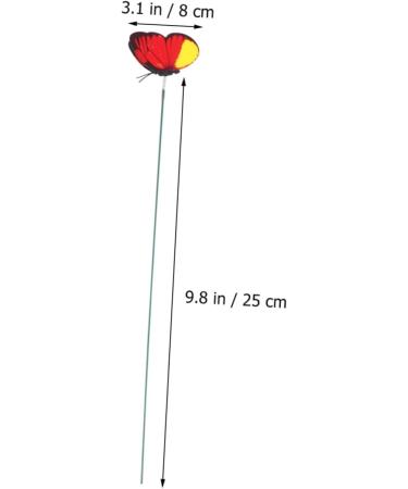 ABOOFAN 24pcs Mason Jars Green Plant Ornaments - Simulation Sticks for Garden Bonsai & Flower Pot Decor | International Shipping - Buy Online on GoSupps.com