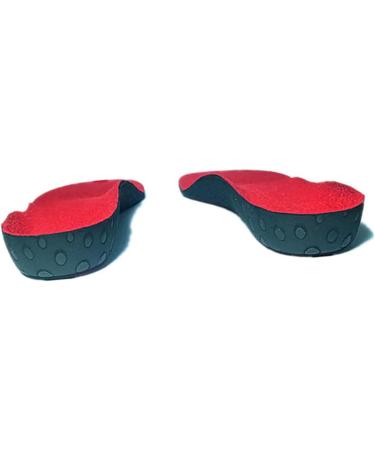 FOMIYES Arch Pad Insoles for Flatfoot - Sports Shoe Support | Red XS - Enhance Comfort & Stability - Buy Online on GoSupps.com