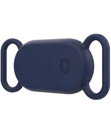 Buy MLEHN Silicone Protective Case for Samsung Galaxy SmartTag 2 - Soft Scratch-Resistant Dark Blue Cat & Dog Tag Cover - Buy Online on GoSupps.com