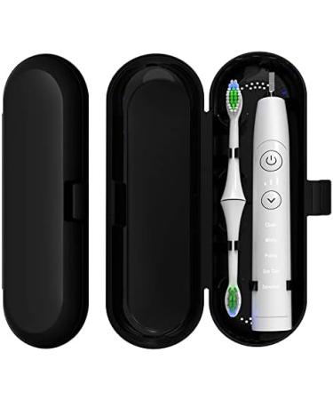 Buy Black Electrical Toothbrush Travel Box - Durable & Stylish Travel Etui for Business Trips & Vacations - Buy Online on GoSupps.com