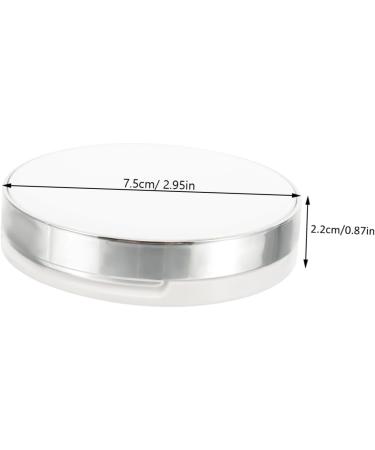  MAGICLULU MAGICLULU 2 Pack Loose Powder Container for Loose Powder Cushion Foundation Powder Small Travel Container PP Concealer - Buy Online on GoSupps.com