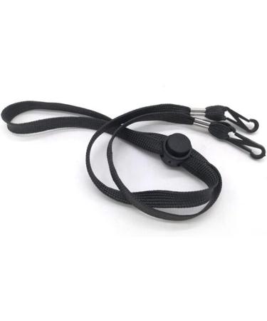 ACFTHEPIEY 40 Lanyard for Masks & Glasses - Anti-Lost Wearable Neck Strap for Unisex Women Men Kids - Black - Buy Online on GoSupps.com