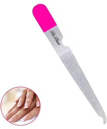 Manicure Pedicure Stylish Stainless Steel Boss Nail Files Nail Care fashion hand and foot care instrument with Professional quality product for home and salon (SET of 4) - Buy Online on GoSupps.com