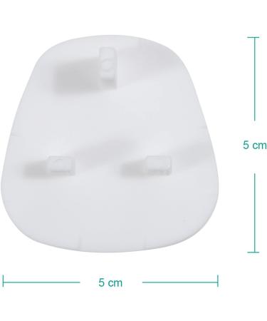 Nabance 36PCS Plug Socket Cover Plug Covers for Sockets for Child Safety at Home and School White 36 Count (Pack of 1) - Buy Online on GoSupps.com