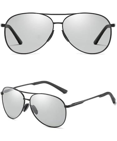 Riccie Intelligent Varifocal Glasses - Photochromic Presbyopia Sunglasses with Metal Frame | Outdoor Anti-Reflection +1.0 - Buy Online on GoSupps.com