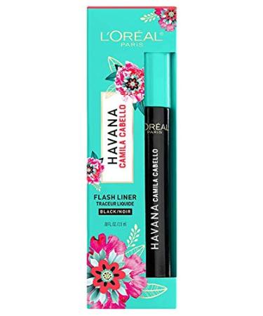 L'Or al Paris Camila Cabello Flash Liner 01 Black - Precise Felt Tip Eyeliner 2.5 ml | International Shipping Available - Buy Online on GoSupps.com
