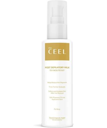 The CEEL Hair thinning milk Moisturizing property with hyaluronic acid and nettle Thinning reducing and depilating unwanted hair Post Depilatory Milk - Buy Online on GoSupps.com